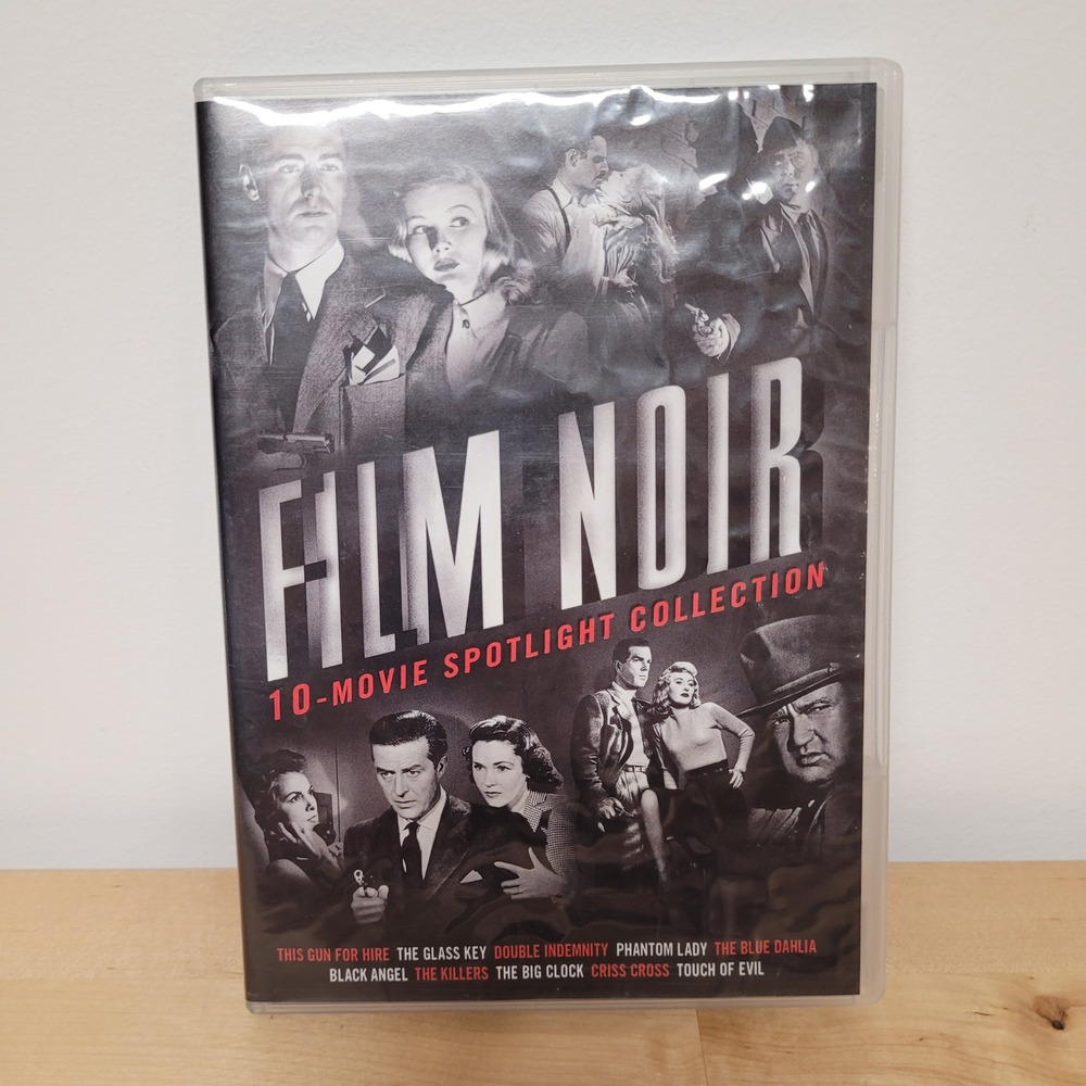 Universal Film Noir 10-Movie Spotlight Collection DVD Set B&W Classics